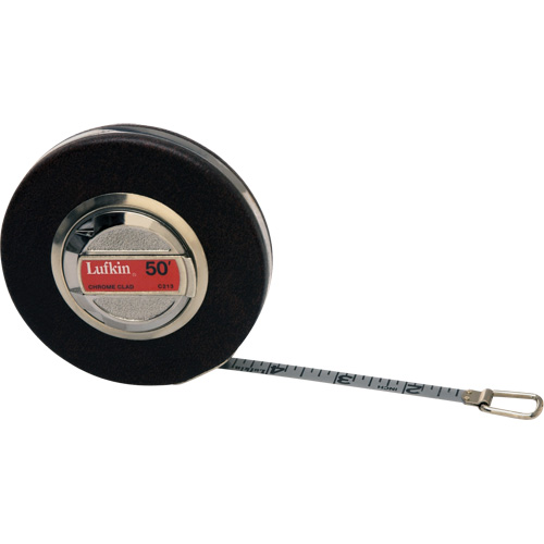 Anchor Chrome Clad Tape Measure, 3/8" x 100'