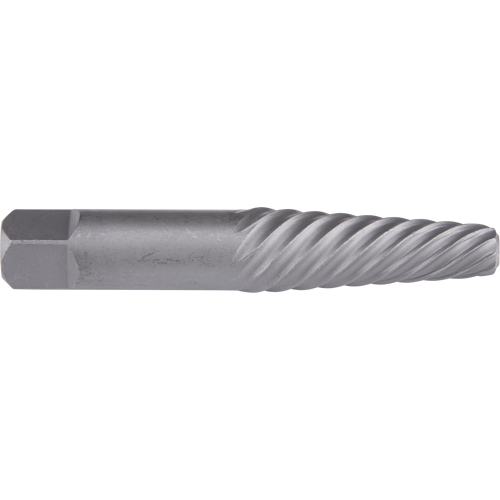 Screw Extractors, #1, For Screw Size 3/16" - 1/4", Chromium Steel
