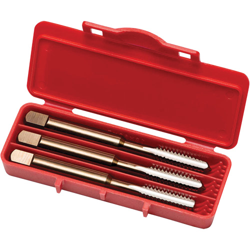 Hand Tap Set, High Speed Steel, 9/16"-12 Thread