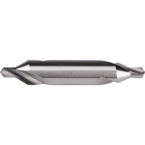 Combined Drill & Countersink, #3/BS3, 3/32" Small Diameter, 1/4" Large Diameter, High Speed Steel
