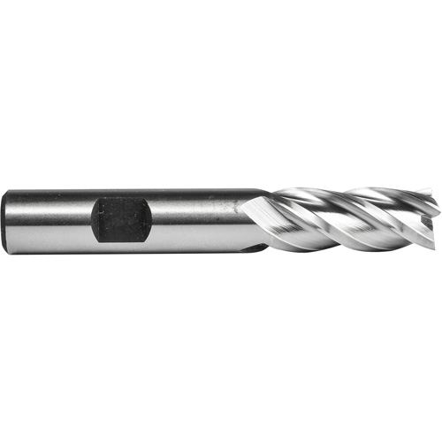 C618 End Mill, 1" Dia., 4 Flutes, High Speed Cobalt