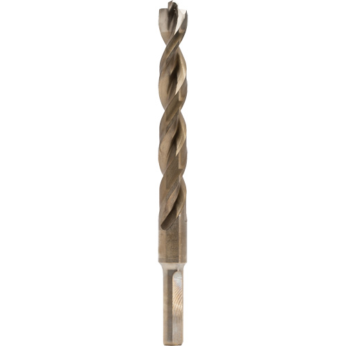 Industrial Drill Bit, 1/2", Cobalt, 3-29/32" Flute, 135° Point
