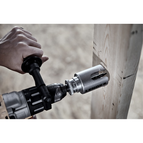Multi-Materials Hole Saw, 2-1/8", 1-1/2" Depth of Cut, Carbide -  - TCT448