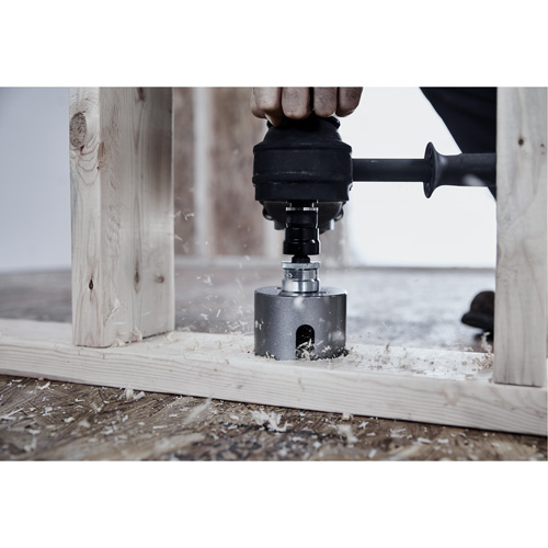 Multi-Materials Hole Saw, 3-5/8", 3" Depth of Cut, Carbide -  - TCT453