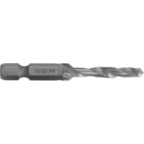 Drill/Tap Bit, #10, High Speed Steel