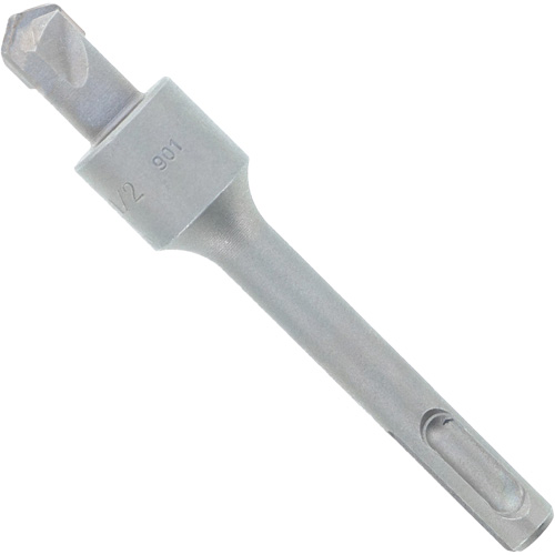 2-Cutter Hammer Stop Bit, 1/2", SDS-Plus Shank, Carbide