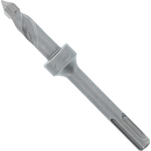 2-Cutter Stop Bit, 1/2", SDS-Plus Shank, Carbide
