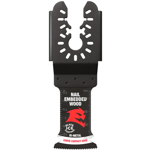 Demo Demon™ 1-1/4" Universal Fit Bi-Metal Oscillating Blades for Nail-Embedded Wood