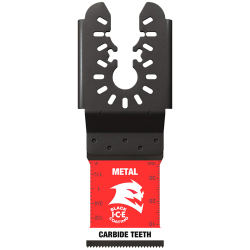 AMPED™ Steel Demon™ 1-1/4" Universal Fit Carbide Teeth Oscillating Blade for Metal
