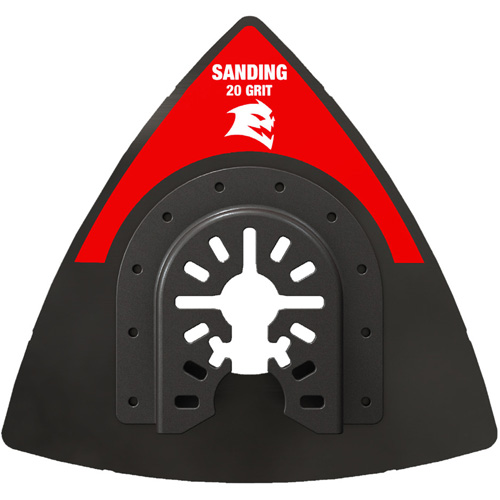 20-Grit Universal Fit 3-1/2" Oscillating Sanding Plate