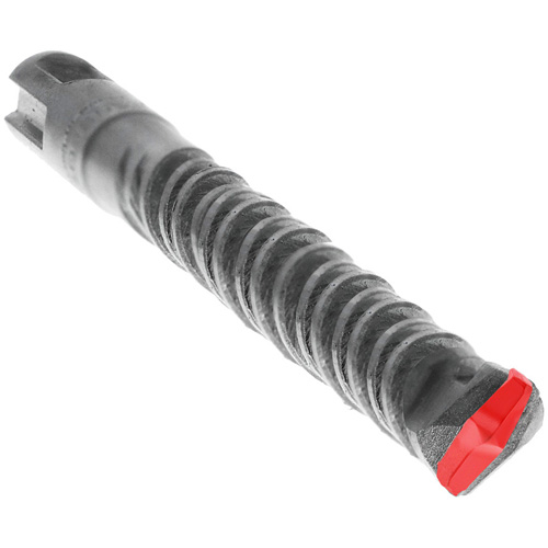 2-Cutter Carbide-Tipped Hammer Drill Bit, 3/8", SDS-Plus Shank, Carbide