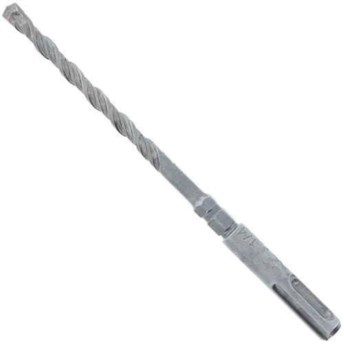 Full Carbide Head Concrete Anchor Hammer Drill Bit, 1/4", SDS-Plus Shank, Carbide