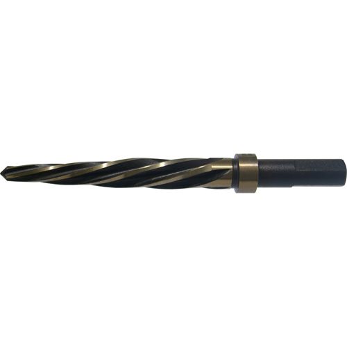 2619 Car Reamer, 3/4", Spiral Flute, High Speed Steel, Straight/3-Flat Shank