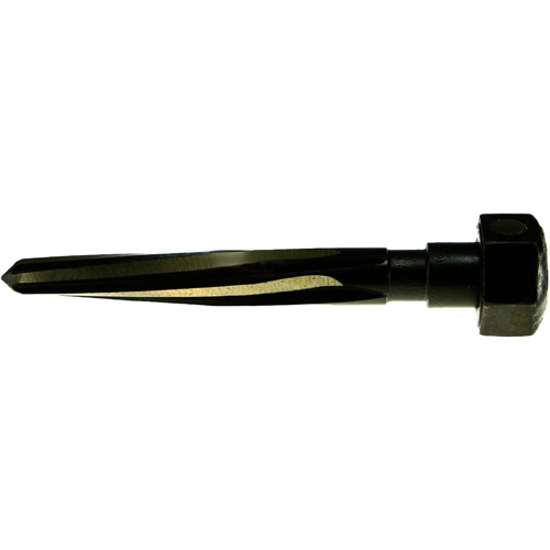 2618 G&B Construction Car Reamer with Hex Shank, 1", Spiral Flute, High Speed Steel, Straight Shank