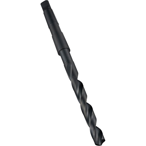 Thinned Point Taper Shank Drill Bit, 23.25 mm, High Speed Steel, 155 mm Flute, 118° Point