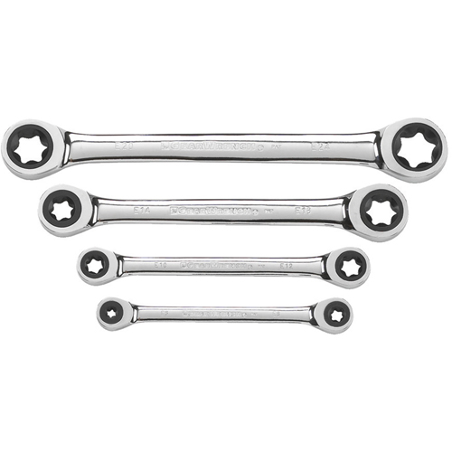 Wrench Set, Box, 4 Pieces