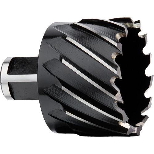 Annular Cutter, 2" Diameter, High Speed Steel, 1" Depth of Cut, 3/4" Shank