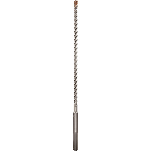 4-Cutter Rotary Hammer Drill Bit, 2", Spline Shank