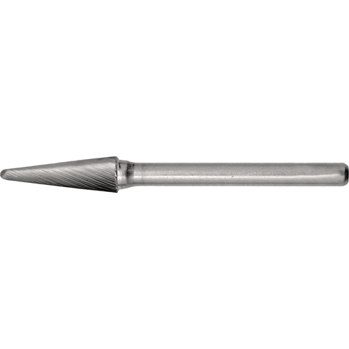 Solid Carbide Burrs - Taper Shape Radius End 14°