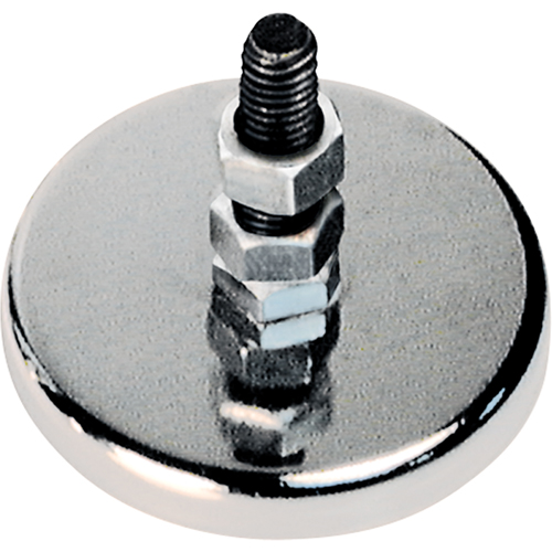 Low Profile Cup Magnets, 1-1/4" Dia., 7 lbs. Pull