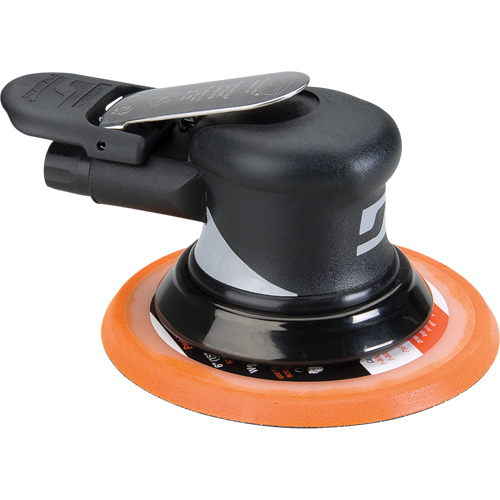 6" Non-Vacuum Dynorbital® Supreme Random Orbital Sanders, 6" Dia., 1/4" NPT Inlet, 12000 RPM
