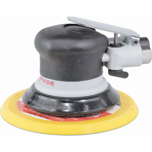 6" Non-Vacuum Dynorbital-Spirit™Supreme Random Orbital Sander, 6" Dia., 1/4" NPT Inlet, 12000 RPM