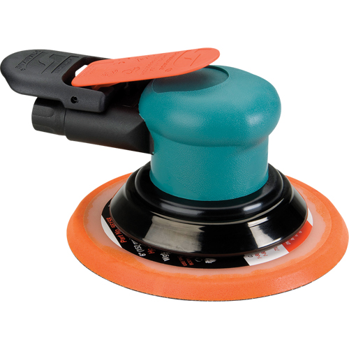 6" Non-Vacuum Dynorbital-Spirit™Random Orbital Sanders, 6" Dia., 1/4" NPT Inlet, 12000 RPM