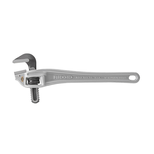 Off-Set Pipe Wrench, 2" Jaw Capacity, 14" Long -  - THX676