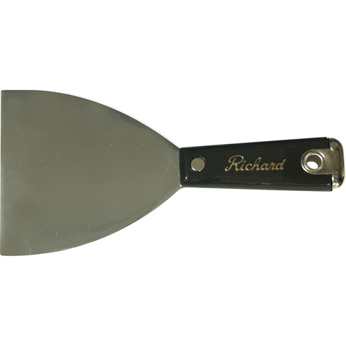 Putty Knife Flexible Steel, 4", Carbon Steel Blade