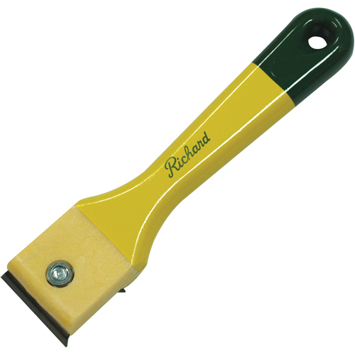 Wood Scrapers, High-Carbon Steel Blade, 1-3/4" Wide, Polypropylene Handle