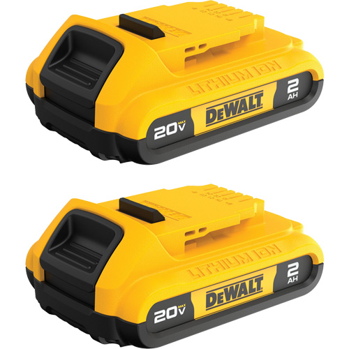 Max* Compact Batteries, Lithium-Ion, 20 V, 2 A