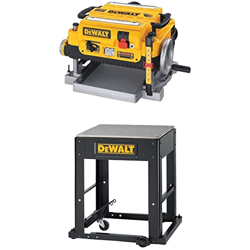 2-Speed Thickness Planer with Stand, 19-3/4" W x 22-1/2" L x 13-1/2" H, 20000 RPM No Load Speed