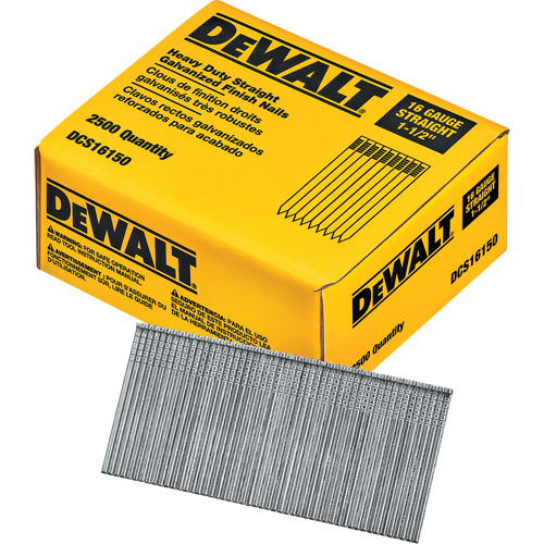 16 Gauge Straight Finish Nails