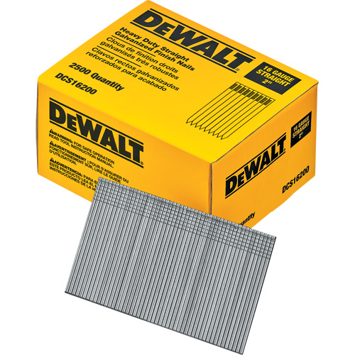 16 Gauge Straight Finish Nails