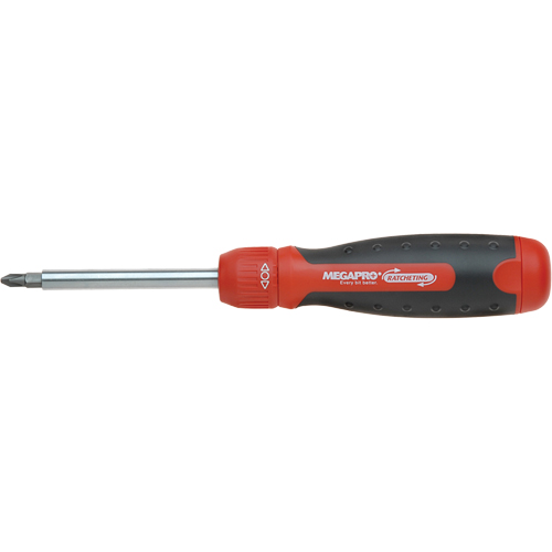 MEGAPRO 13-in-1 Ratcheting Driver, Cushion Grip Handle