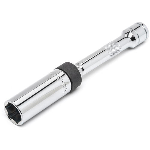 6-Point Magnetic Swivel Spark Plug Socket 