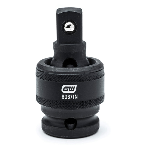 Universal Joint, Impact, 1/2" Drive, 1/2" Socket