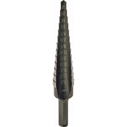 Step Drills, 1/32" Increments