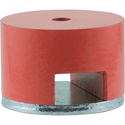Alnico Button Magnet, 1-1/4" Dia., 14 lbs. Pull