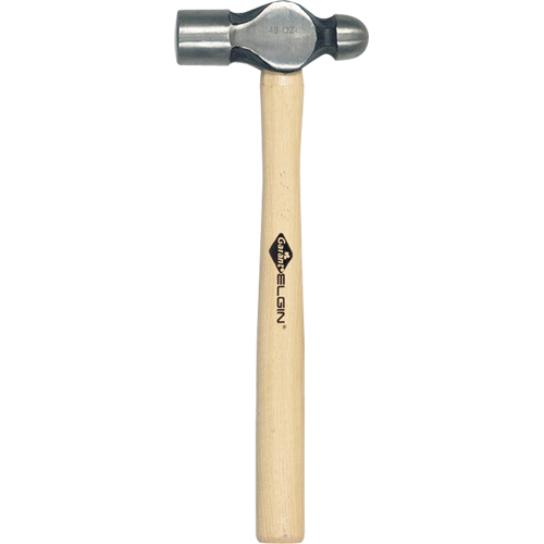 Ball Pein Hammer, 40 oz. Head Weight, Wood Handle