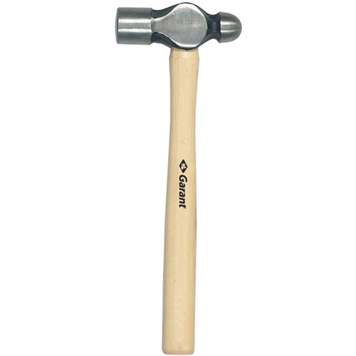 Ball Pein Hammer, 48 oz. Head Weight, Wood Handle