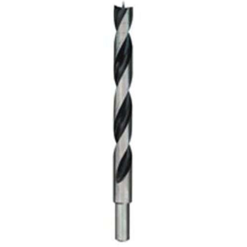 Brad Point Wood Bit, 7/16", 5-1/2" Length, 3/8" Shank