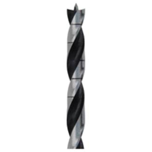 Brad Point Wood Bit, 1/2", 6" Length, 3/8" Shank - Brad Point Drill Bit - TYF180