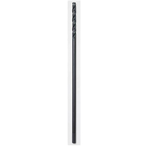 Aircraft Length Drill Bit, 1/4", High Speed Steel, 2-3/4" Flute, 135° Point