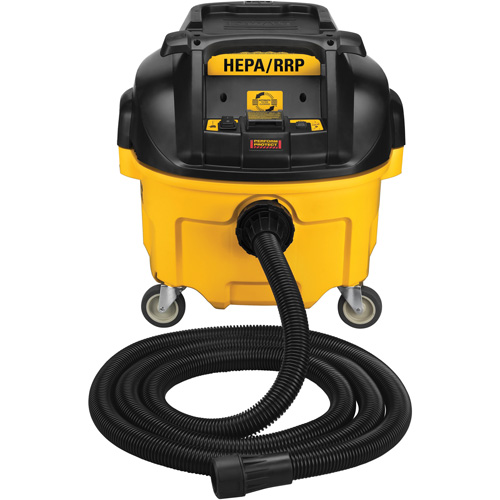 Heavy-Duty HEPA Wet-Dry Dust Extractor Vacuum, 20" x 19" x 20"