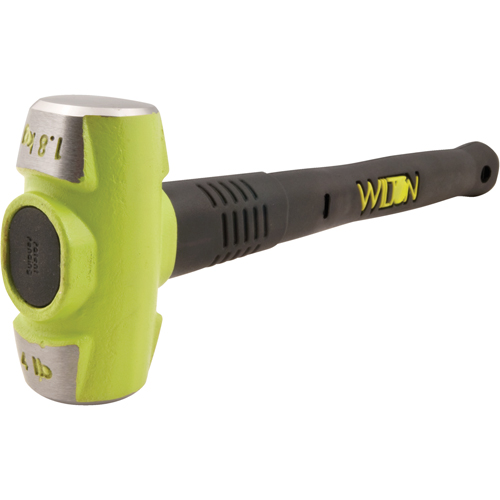 BASH Sledge Hammer, 4 lbs., 16", Cushion Handle