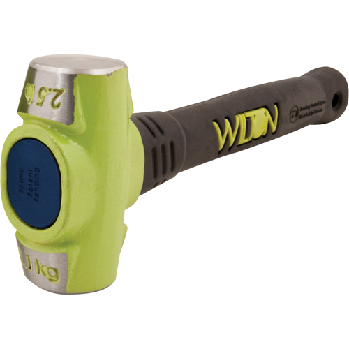 BASH Soft Face Sledge Hammer, 2.5 lbs., 12", Cushion Handle