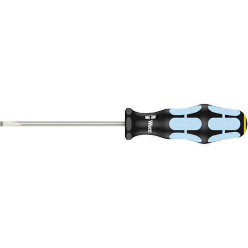3335 Slotted Screwdriver, 4 mm, 7-25/32" L, Plastic Handle