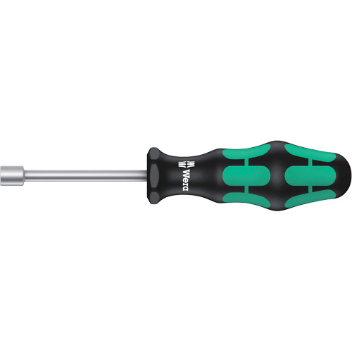 395 Series Hollow Nutdriver, 5 mm Drive, 6-5/8" L, Non Magnetic