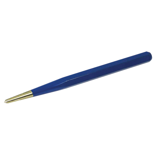 Center Punch, 3/16" Dia., 1/2" Stock Size, 7" L